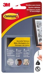 [TIM-17202BL] Fotolijststrip 3M Command 1,8kg zwart