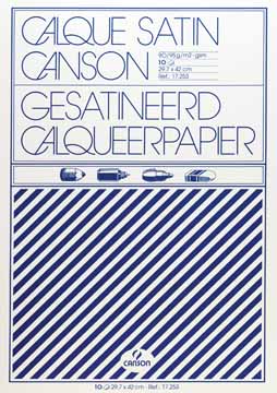 [TIM-17253] Kalkpapier Canson A3 90gr 10vel