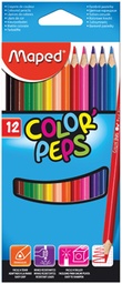 [TIM-183212] Kleurpotlood Maped Color'Peps (12)