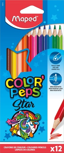 [TIM-183212] Kleurpotlood Maped Color'Peps (12)