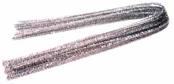 [TIM-19117] Chenilledraad Bouhon 8mmx50cm zilver (10)
