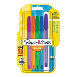 [TIM-1956726] Balpen Paper Mate Inkjoy 100 medium 1,0mm assorti (4)