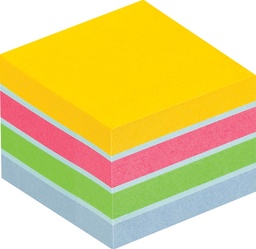 [TIM-2012MUC] Memoblok Post-it Mini Kubus Ultra 51x51mm 400vel assorti