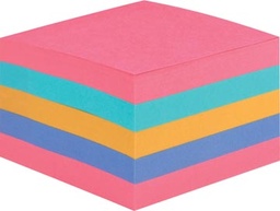 [TIM-2028SRB] Memoblok Post-it Super Sticky 76x76mm assorti rainbow