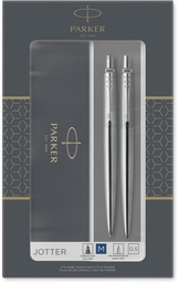 [TIM-2093256] Giftbox Parker Jotter Duo vulpen en vulpotlood zilver