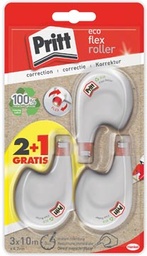 [TIM-2115242] Correctieroller Pritt Eco Flex 4,2mmx10m blister 2+1 gratis