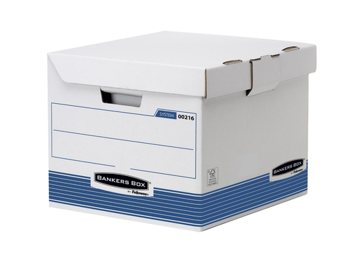 [TIM-21601BB] Archiefcontainer Fellowes Bankers Box 29,3x35x37cm blauw