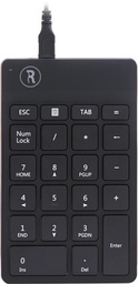 [TIM-2168720] Numeriek toetsenbord R-Go Numpad Break met draad zwart