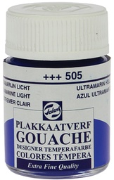 [TIM-22-505] Plakkaatverf Talens extra fijn 16ml licht ultramarijn