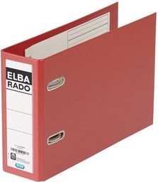 [TIM-22637] Ordner Elba Rado Plast PP A5 dwars 80mm donkerrood