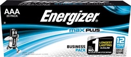 [TIM-2317400] Batterij Energizer Max Plus AAA (20)