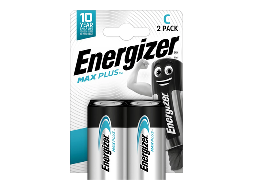 [TIM-2333400] Batterij Energizer Max Plus C (2)