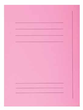 [TIM-235003E] Map 3-kleppen Exacompta Super 210 karton A4 210gr roze