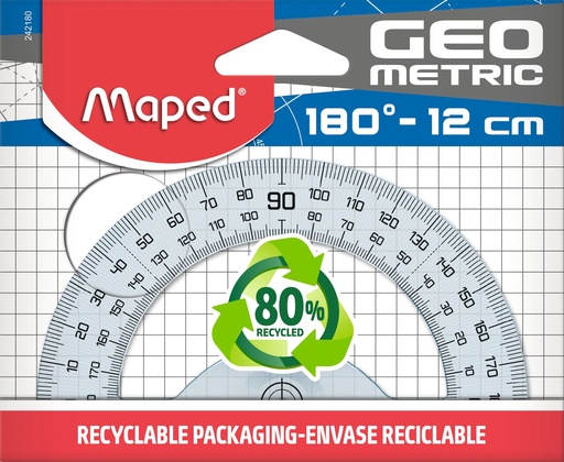 [TIM-242180] Gradenboog Maped Geometric 180° 12cm