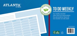 [TIM-2550505] Checklist Atlanta To Do Weekly 14,0x29,7cm