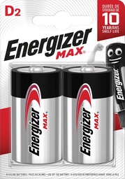 [TIM-2682305] Batterij Energizer Max D (2)