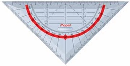 [TIM-27747] Geodriehoek Maped technic 16cm 45°