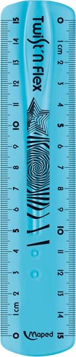 [TIM-279110] Meetlat plastic Maped twist'n flex 15cm assorti