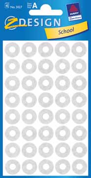 [TIM-3027A] Versterkingsringen Avery Ø13mm wit (160)