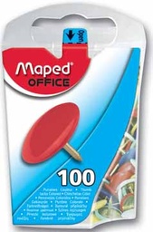 [TIM-3100114] Punaise Maped 10mm assorti (100)