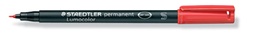 [TIM-313-2] Permanent marker Staedtler Lumocolor OHP 313 ronde punt 0,4mm rood