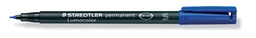 [TIM-313-3] Permanent marker Staedtler Lumocolor OHP 313 ronde punt 0,4mm blauw