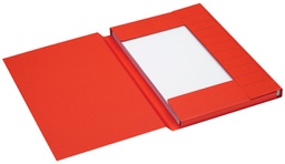 [TIM-3182515] Map 3-kleppen Jalema Secolor karton folio 225g rood (25)