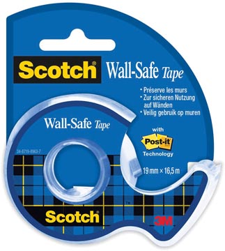 [TIM-319165D] Tape Scotch Wall-Safe 19mmx16,5m blister