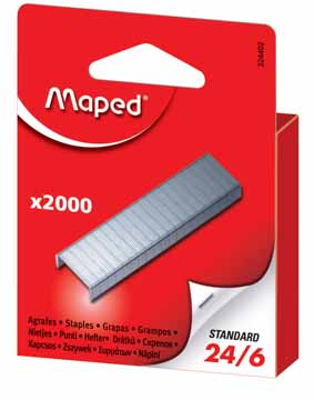 [QUA-324402] Nietjes Maped 24/6 verzinkt (2000)
