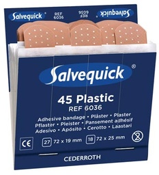 [TIM-33503] Navulling voor pleisterautomaat Salvequick 45 plastic pleisters (6)