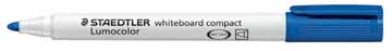 [TIM-341-3] Whiteboardmarker Staedtler Lumocolor Compact 341 ronde punt 2mm blauw