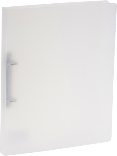 [TIM-344296] Ringmap Bronyl PP A4 2 D-ringen 15mm rug 25mm transparant wit