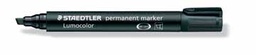 [TIM-350-09] Permanent marker Staedtler Lumocolor 350 beitelpunt 2-5mm zwart