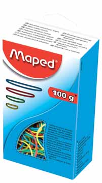 [TIM-351101] Elastieken Maped 100gr assorti