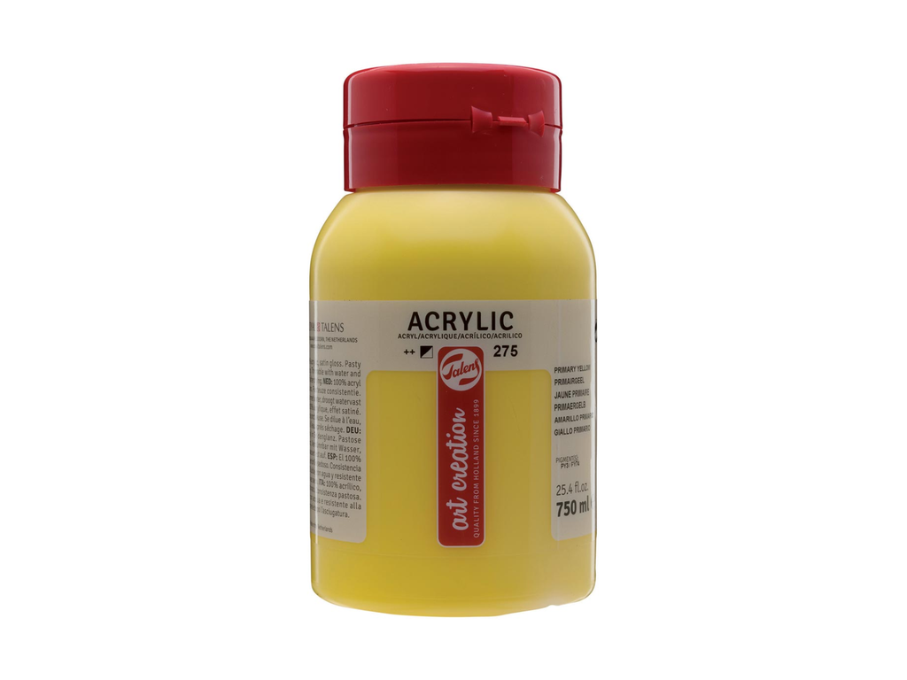 Acrylverf Talens artcreation 750ml primair geel