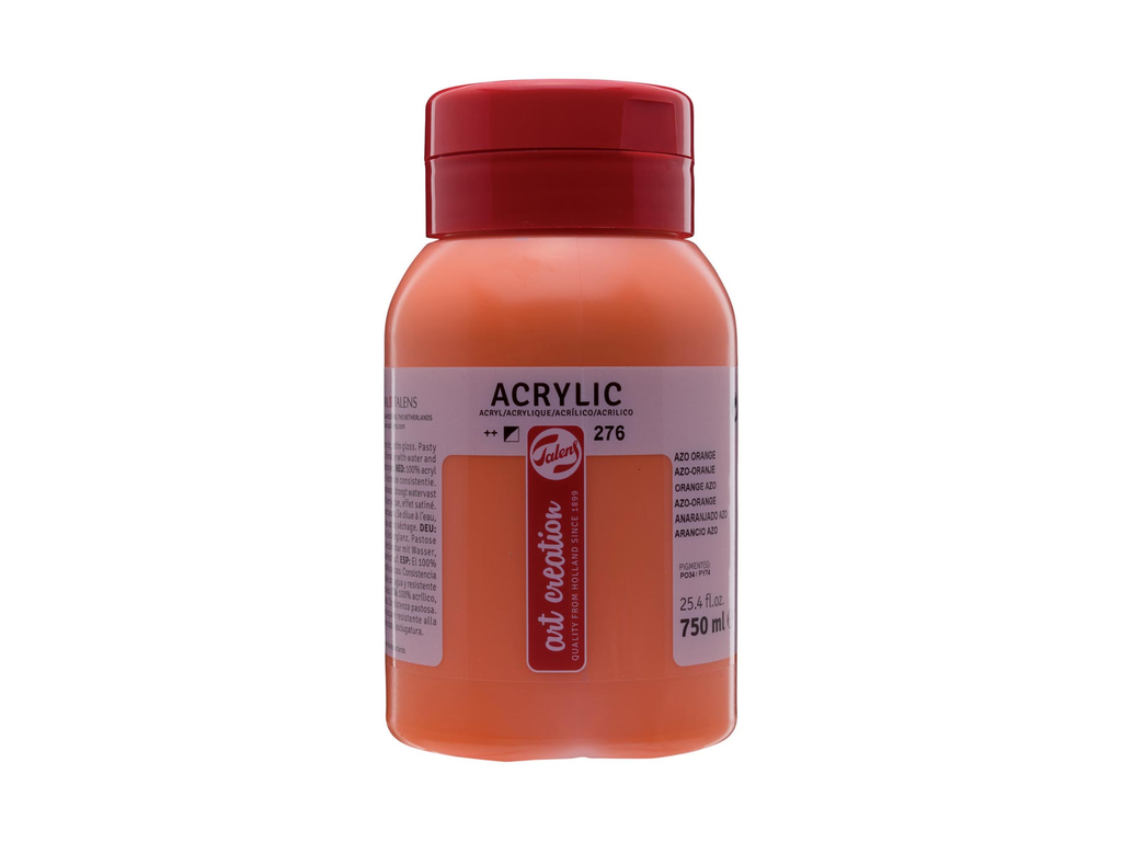 Acrylverf Talens artcreation 750ml azo-oranje