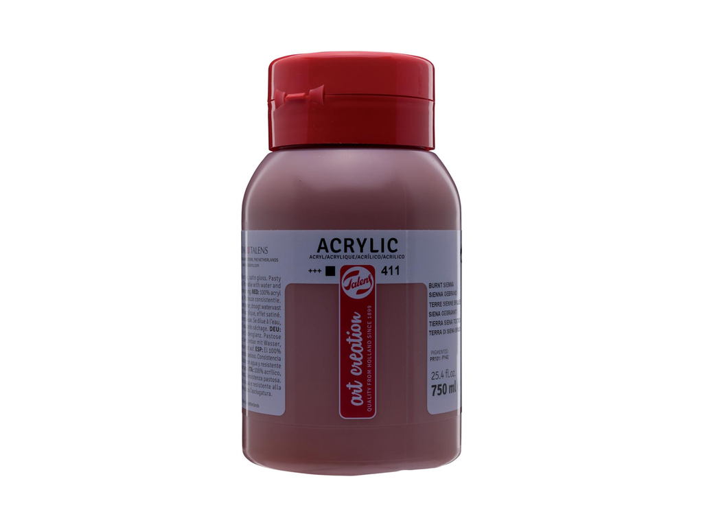 Acrylverf Talens artcreation 750ml sienna gebrand