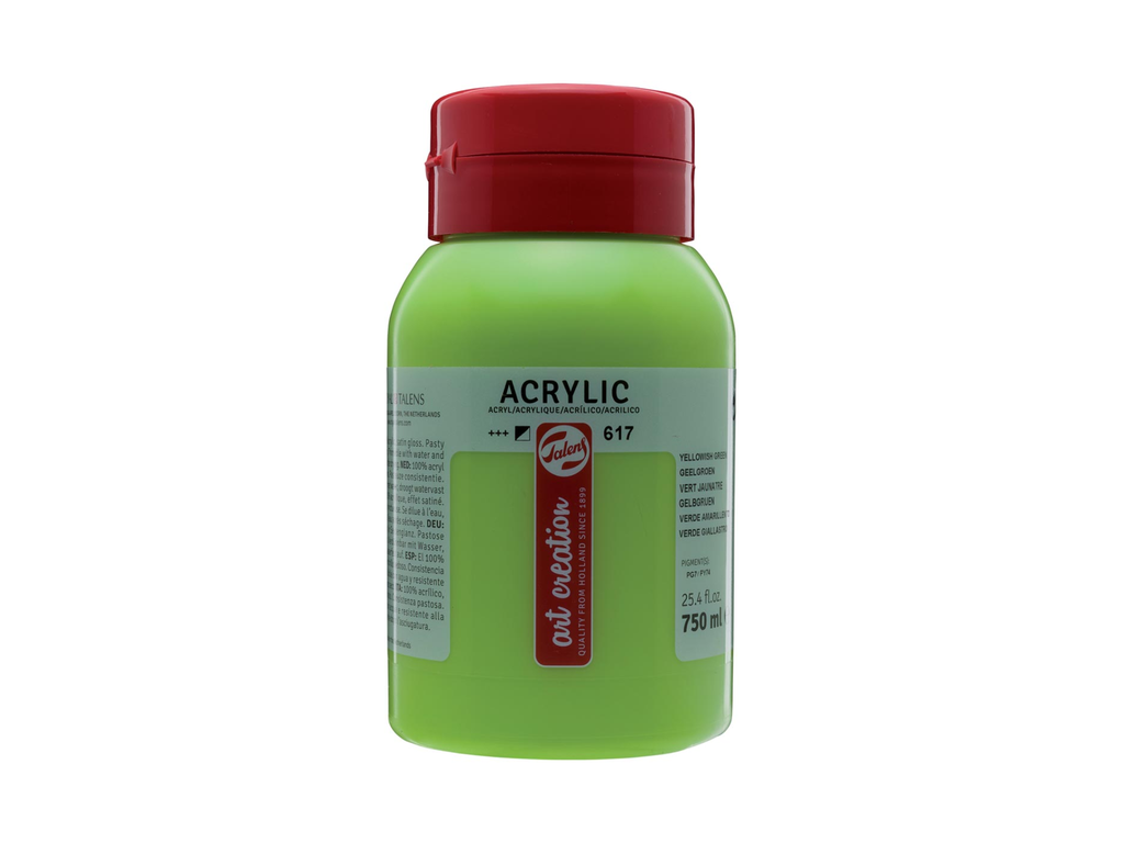 Acrylverf Talens artcreation 750ml geelgroen