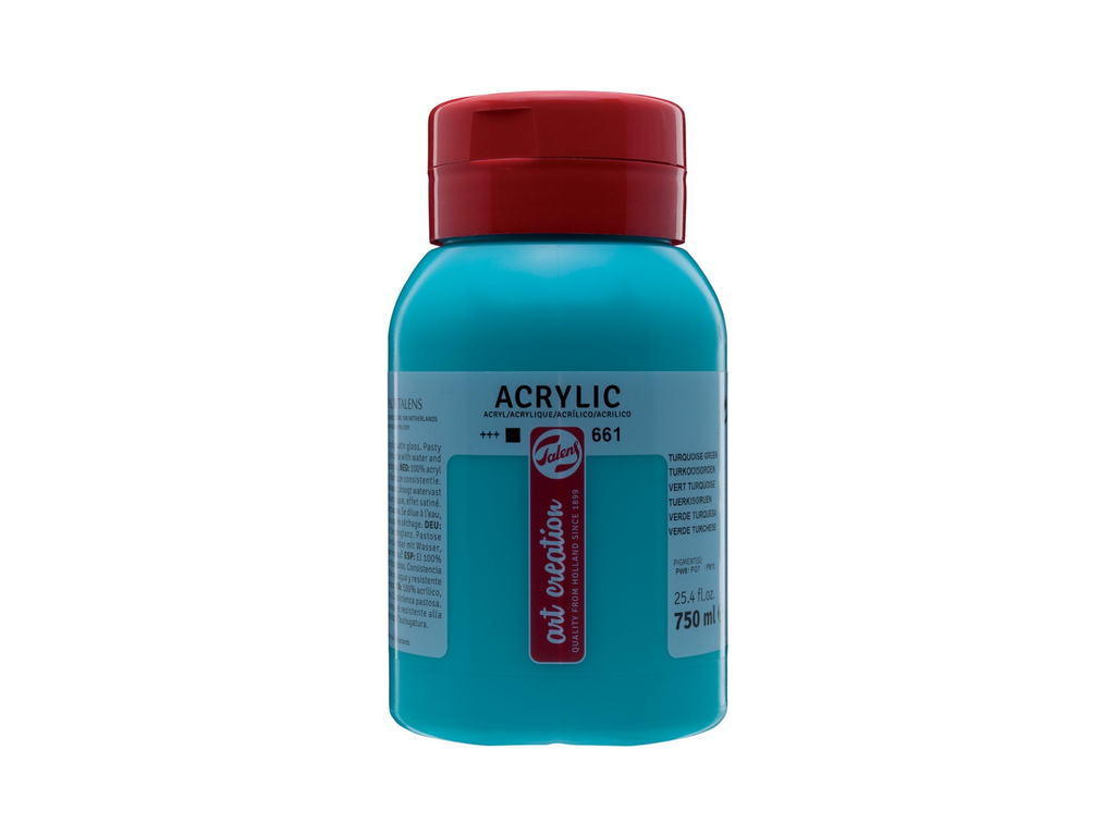 Acrylverf Talens artcreation 750ml turkooisgroen
