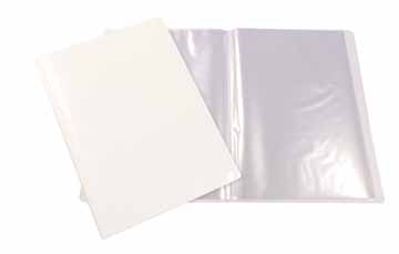 [TIM-37764S] Personaliseerbaar showalbum Beautone PP A4 100 tassen wit