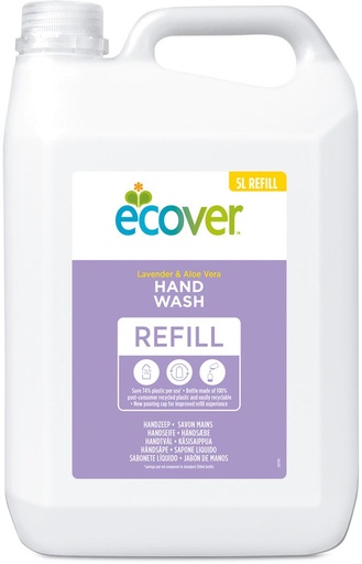 [TIM-4004564] Handzeep Ecover lavendel 5l