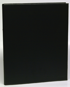 [TIM-400Z] Ringmap Aurora PVC A5 2 O-ringen 25mm rug 40mm zwart