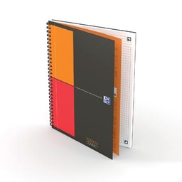 [TIM-4080784] Spiraalboek Oxford International Notebook Connect hardcover B5 geruit 160blz