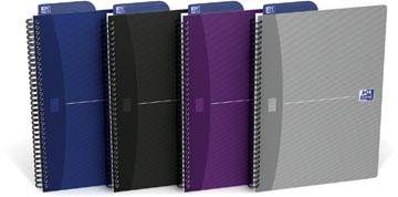[TIM-4090612] Spiraalschrift Oxford Office Essentials 176x250mm gelijnd 180blz assorti