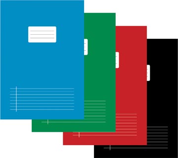 [TIM-4094585] Schrift karton A4 gelijnd 80blz assorti (5)