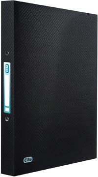 [TIM-4104385] Ringmap Elba Urban PP A4 2 O-ringen 15mm rug 20mm zwart