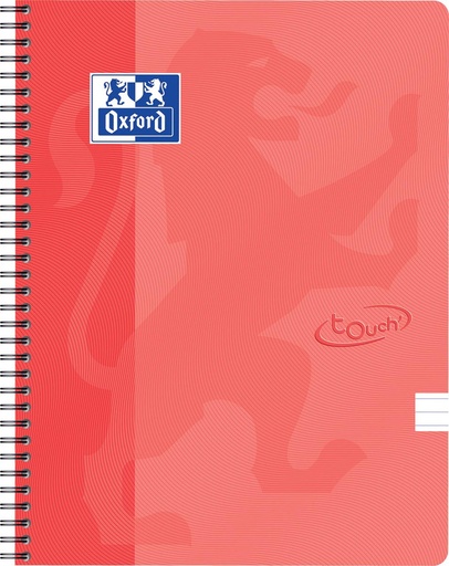 [TIM-4118801] Schrift Oxford Touch karton A4 gelijnd 140blz oranje