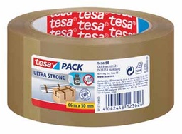 [TIM-412450M] Verpakkingstape Tesa PVC 4124 50mm x 66m havana