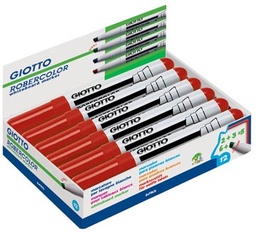 [TIM-413602] Whiteboardmarker Giotto Robercolor maxi beitelpunt 6,4mm rood