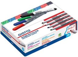 [TIM-413804] Whiteboardmarker Giotto Robercolor maxi ronde punt 7mm groen